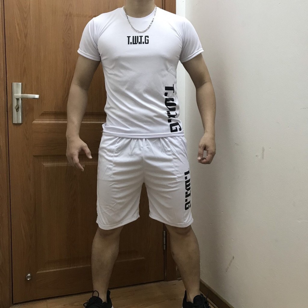 [ Bộ Hè- Cực Mát ] Bộ thể thao nam T.W.T.G chất đẹp | BigBuy360 - bigbuy360.vn