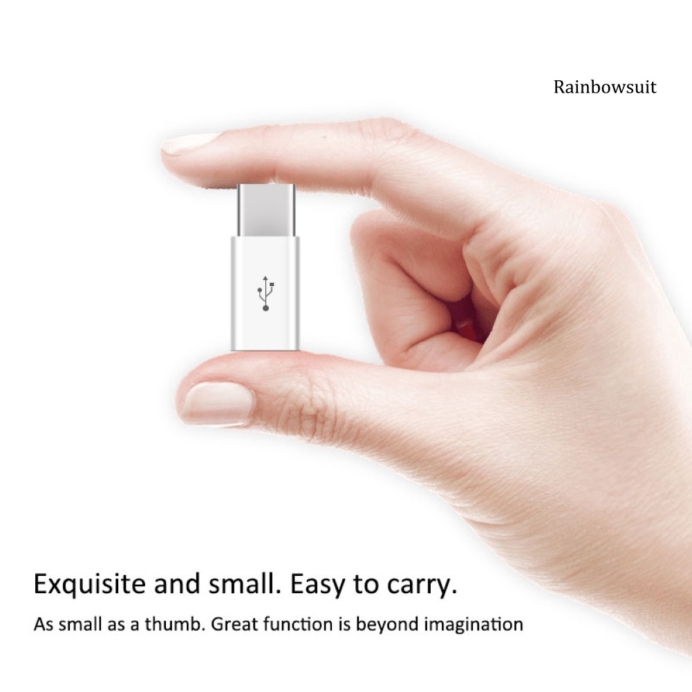 Set 10 Đầu Chuyển Đổi Cổng Type-C Sang Micro USB Cho Điện Thoại