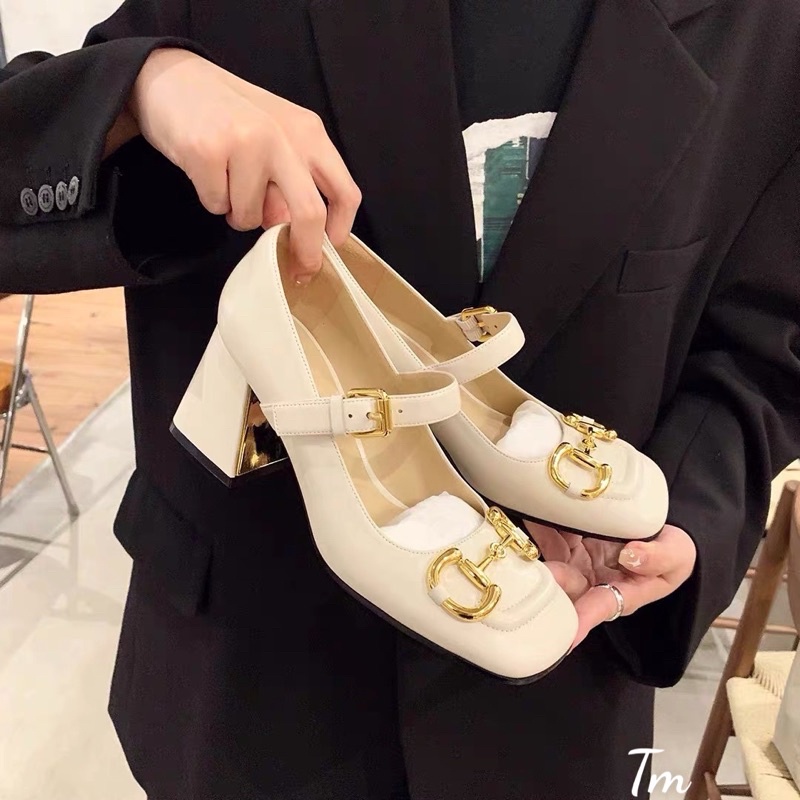 Giày Cao Gót Gc quai cài hàng qccc mẫu mới