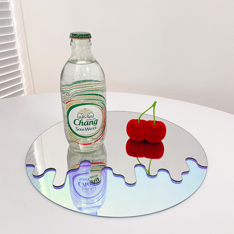 Gương Trang Trí Để Bàn Bằng Acrylic Nhiều Màu Sắc Độc Đáo