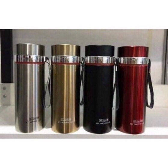 Bình giữ nhiệt cao cấp 1000 ml có nắp lọc trà - Bình nước giữ nhiệt tiện lợi lõi inox 304 không gỉ, giữ nước ấm tốt A32