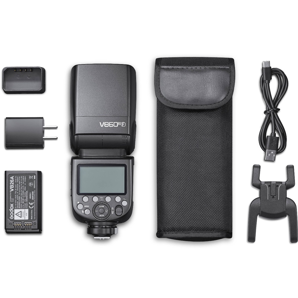 Đèn Flash Godox V860III, Hàng chính hãng Hoàng Quân