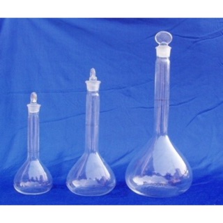 [ BÌNH ĐỊNH MỨC] BÌNH ĐỊNH MỨC TRẮNG THỦY TINH - NÚT NHỰA