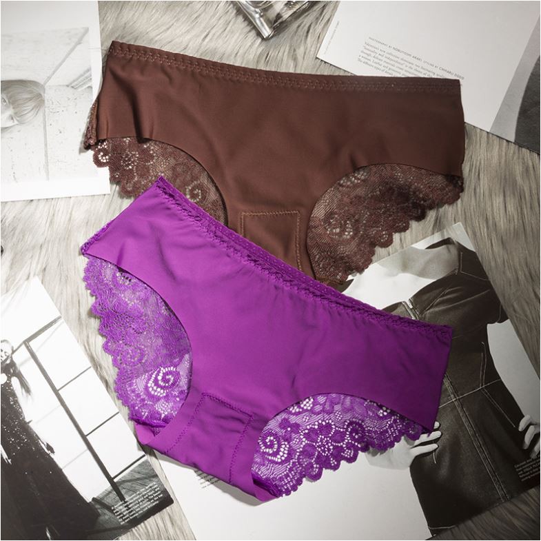 Quần lót nữ - Quần chip nữ phối ren quyến rũ - Đồ lót nữ TTG126