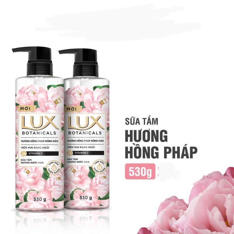 Sữa Tắm LUX BOTANICALS hương Nước Hoa Mới 570g
