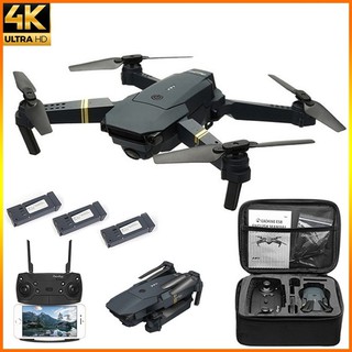 Flycam e58 thế hệ 2020,máy bay điều khiển, camera wifi fpv 4k hd, tích hợp giữ độ cao, chế độ không đầu
