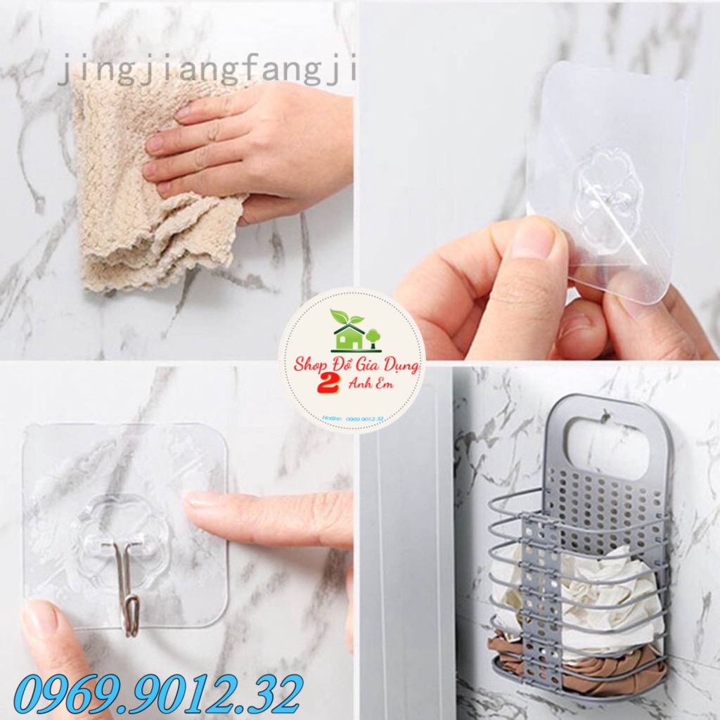 Giỏ đựng quần áo treo tường, xọt nhựa đa năng cao cấp, giỏ treo tường gấp gọn
