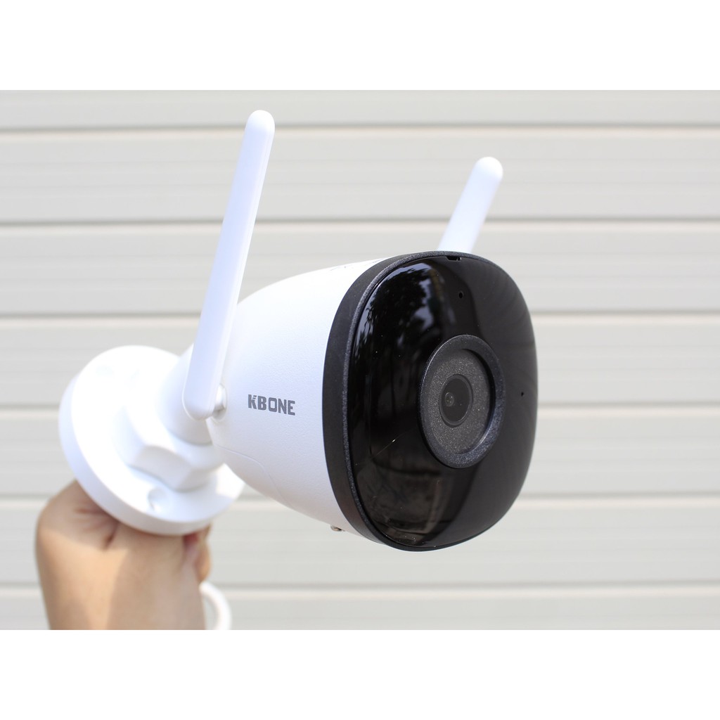 Camera IP Wifi NGOÀI TRỜI 2.0MP KBONE KN-2011WN - CHÍNH HÃNG BẢO HÀNH 2 NĂM