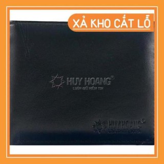 Ví nam da bò màu đen PH2102