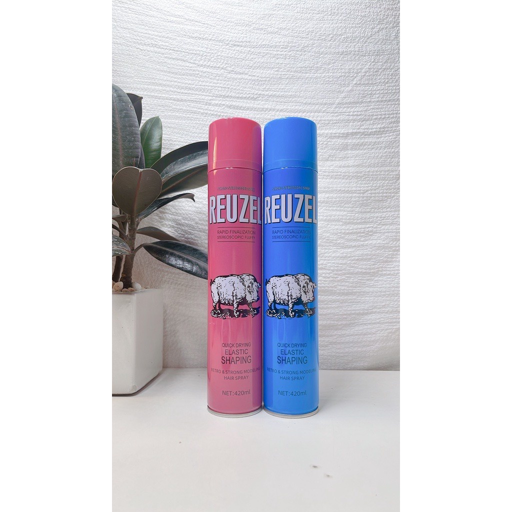 Gôm, Keo Xịt Tóc Reuzel Spray 420ml. Tạo Kiểu Và Giữ Nếp Cho Tóc. HÀNG CHÍNH HÃNG