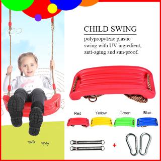 Ghế Xích Đu Bằng Pe Kèm Dây Bện 9 "tùy Chỉnh Tiện Dụng Cho Bé
