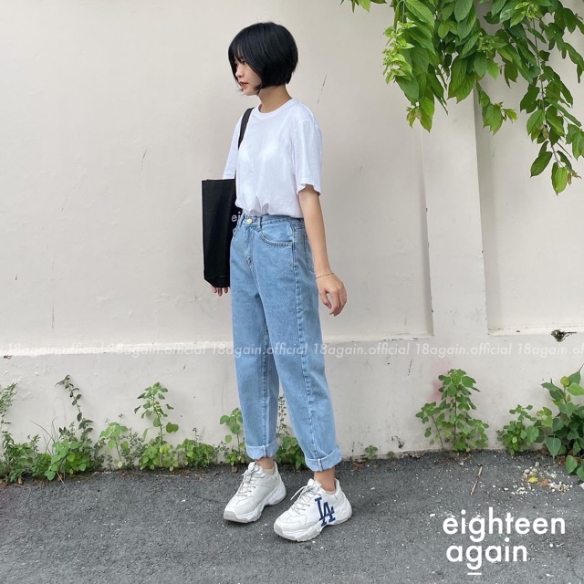 QUẦN MOM JEANS