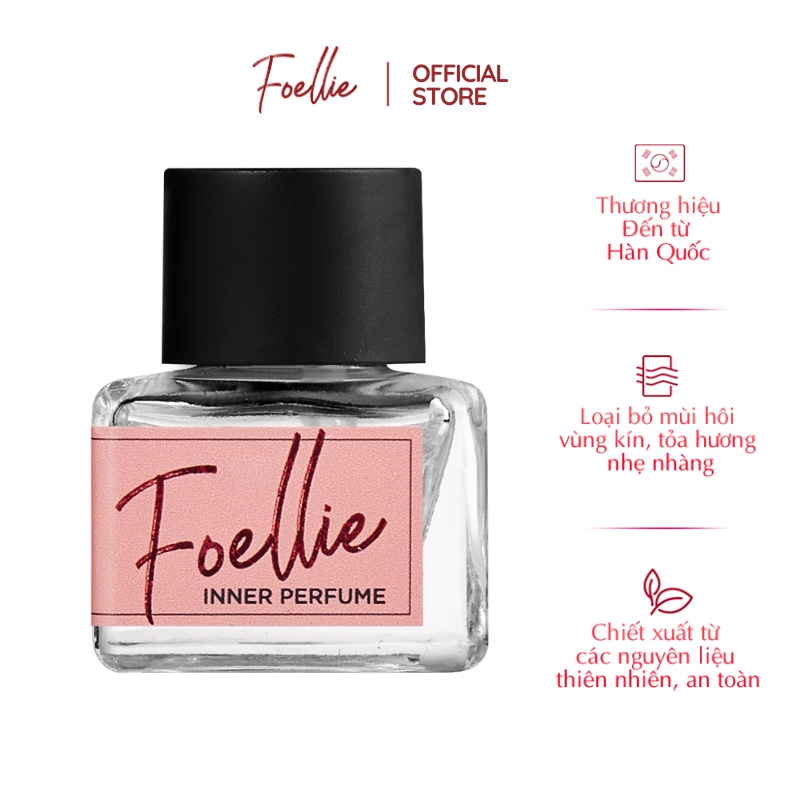 [Mã FMCGMALL giảm 8% đơn 250K] Nước Hoa Vùng Kín Foellie Hương Trái Cây 5ml - Eau de Fleur Inner Perfume 6110