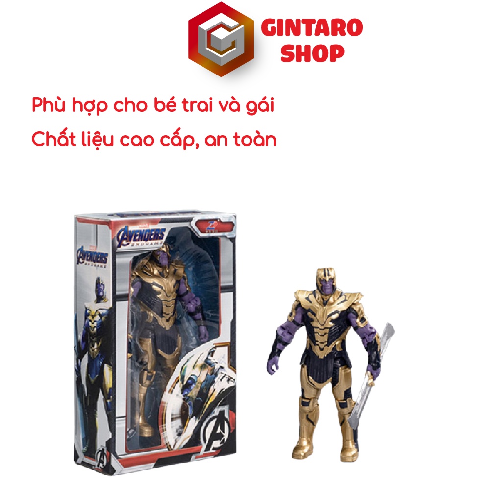 Mô hình marvel Thanos? cao cấp , Đồ chơi mô hình nhân vật Thanos Endgame Gintaro Shop