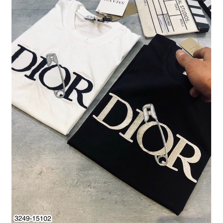 Áo Phông Thêu Chữ Di.or - Áo Di.or Thêu Chữ Đơn Giản | BigBuy360 - bigbuy360.vn