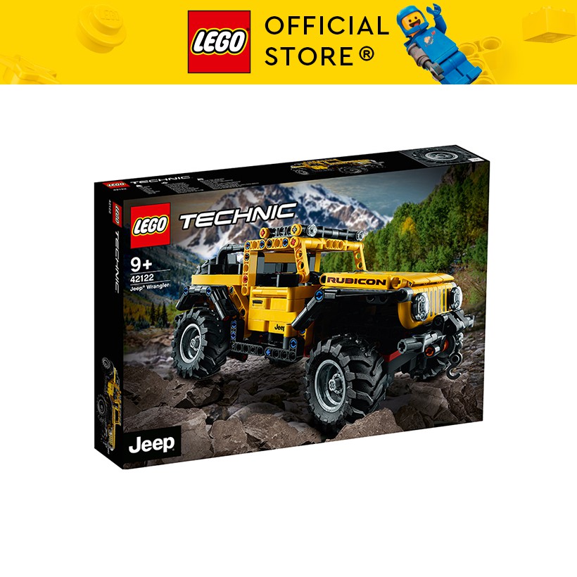 LEGO TECHNIC 42122 Xe Địa Hình Jeep Wrangler ( 665 Chi tiết)