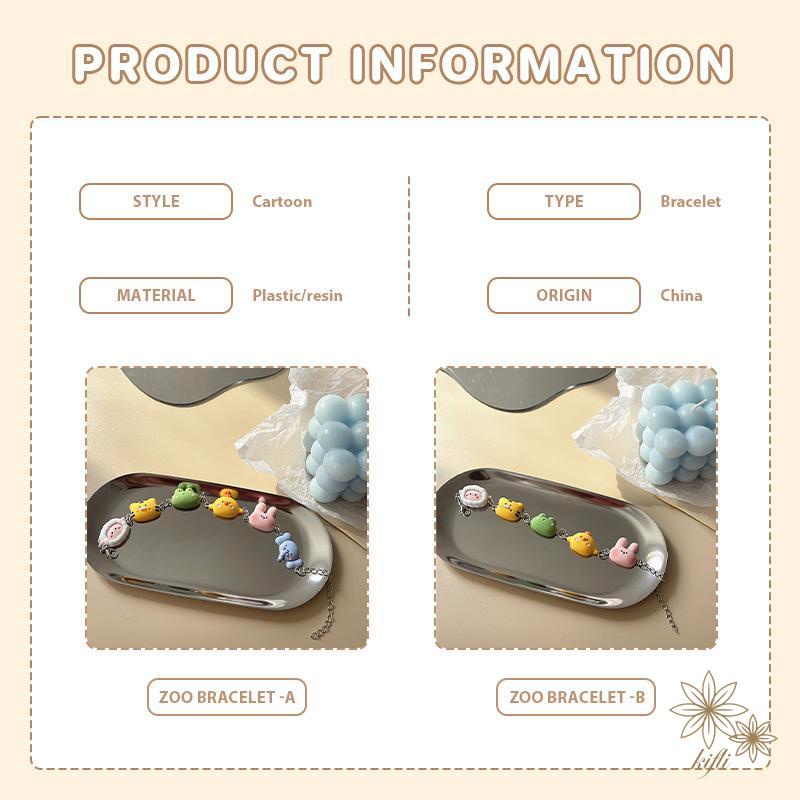 Vòng Tay Hình Động Vật Dễ Thương Cho Bạn Gái