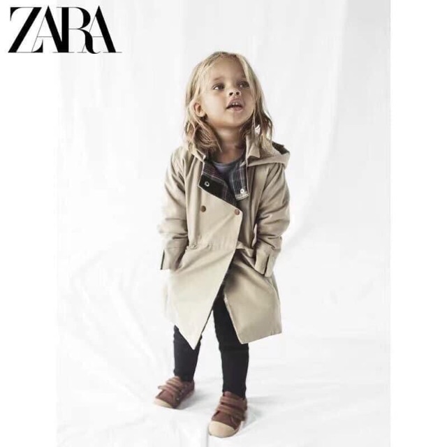 Áo khoác kaki ZARA size 1-5/6y