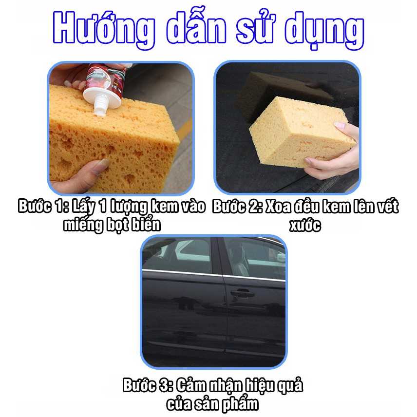 Kem làm mờ vết xước dăm, xước nhẹ không ảnh hưởng bề mặt sơn Turtle Wax G-2120 100ml