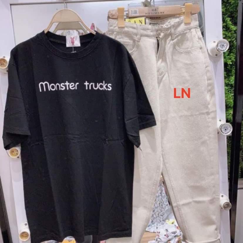 Áo phông Monster trucks