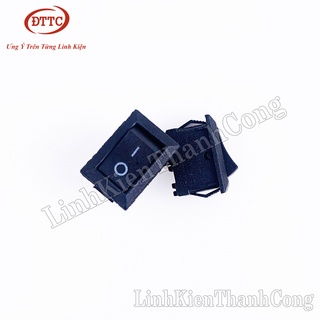 Công tắc kcd11 2p 3a 250v 15x10mm đen