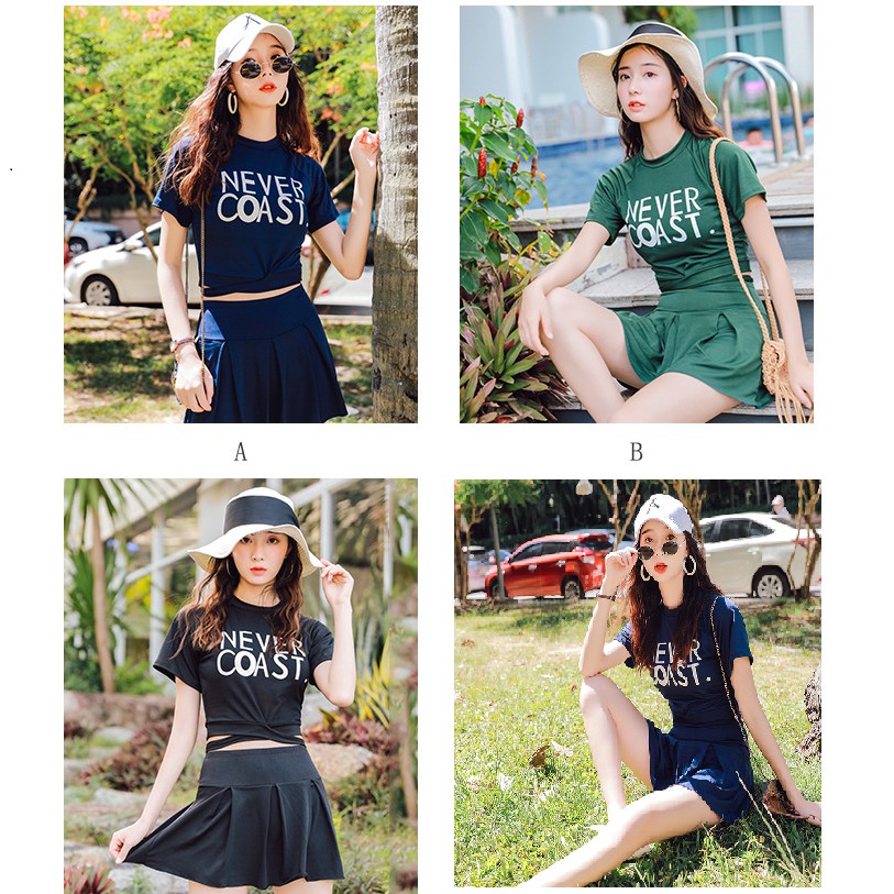 [Freeship] Bikini, Áo Tắm 2 Mảnh, Bộ Bơi Nữ Che Nắng Đi Biển | BigBuy360 - bigbuy360.vn