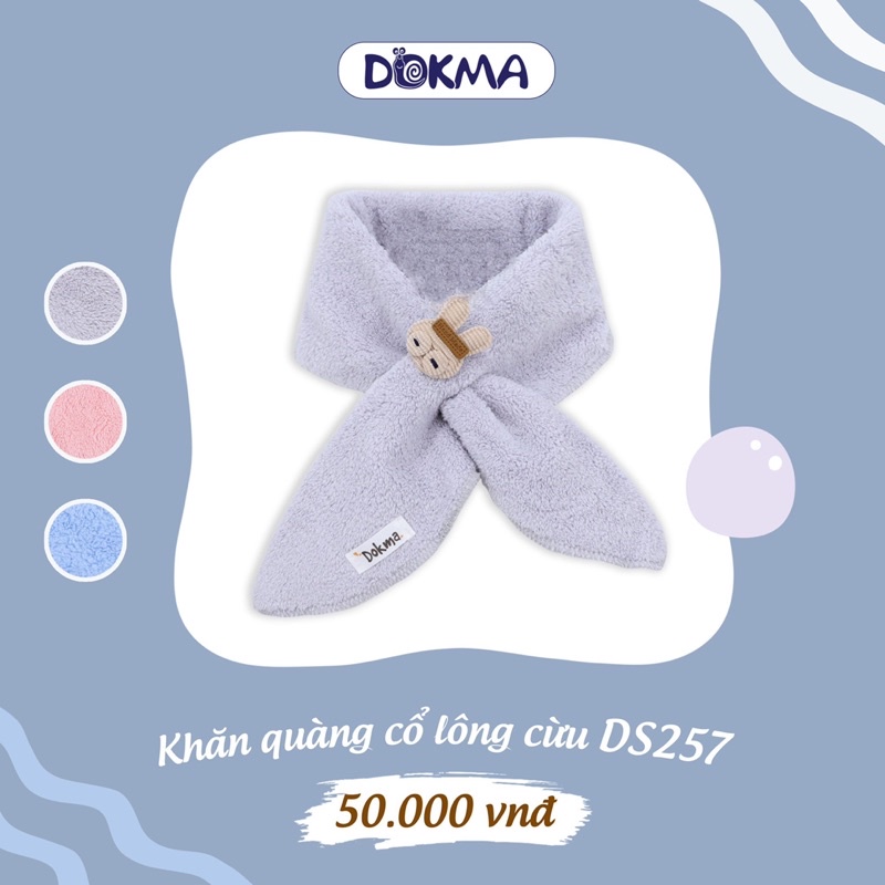 Khăn quàng cổ lông cừu Dokma bé dưới 2,5 tuổi