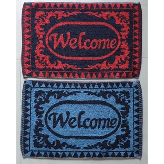 Thảm Khăn Dày Welcome Lau Chùi Chân Siêu Thấm Rút Nước