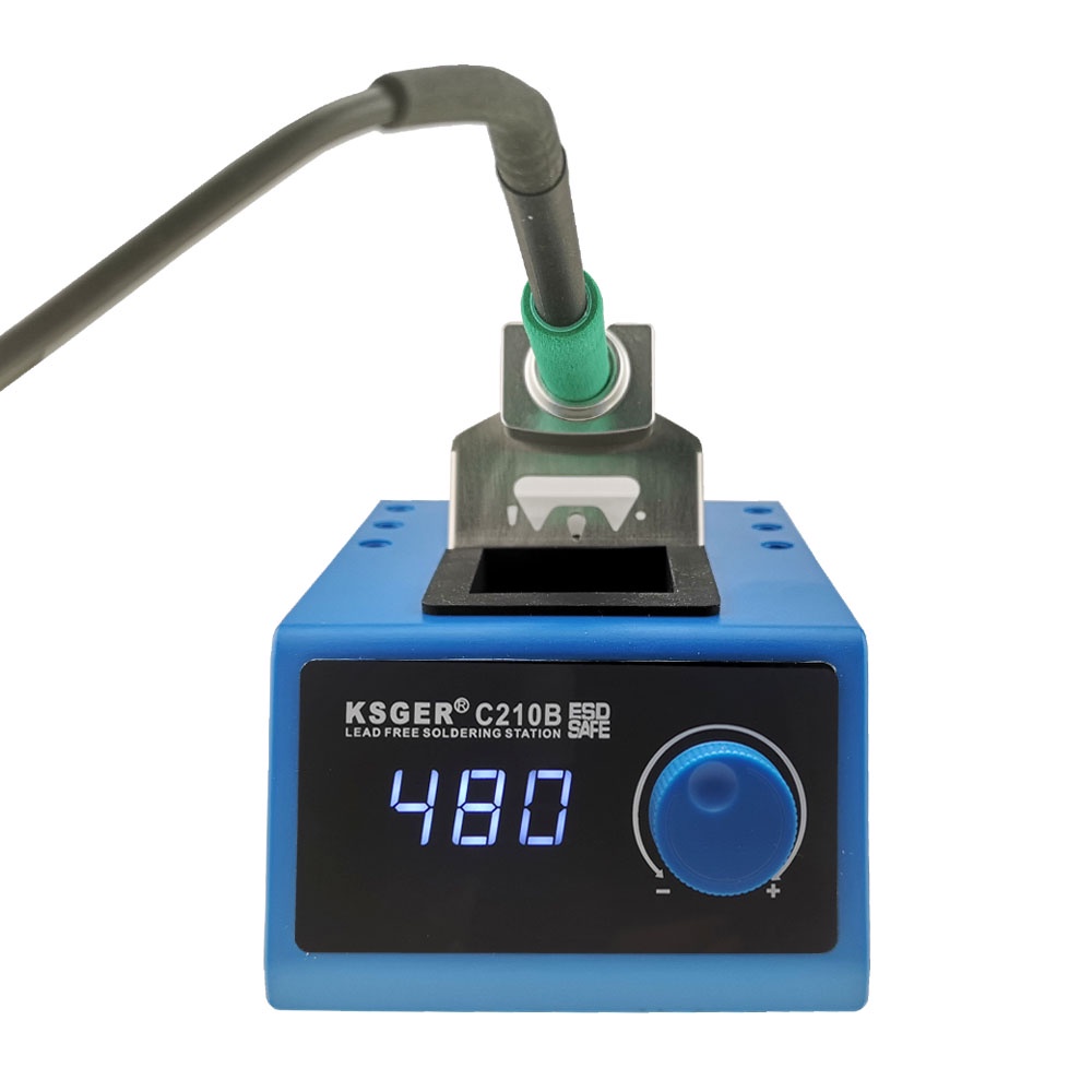 Trạm Hàn Kỹ Thuật Số Tự Động Tắt / Mở Thông Minh KSGER C210B Cho JBC-210 85W 150-480C