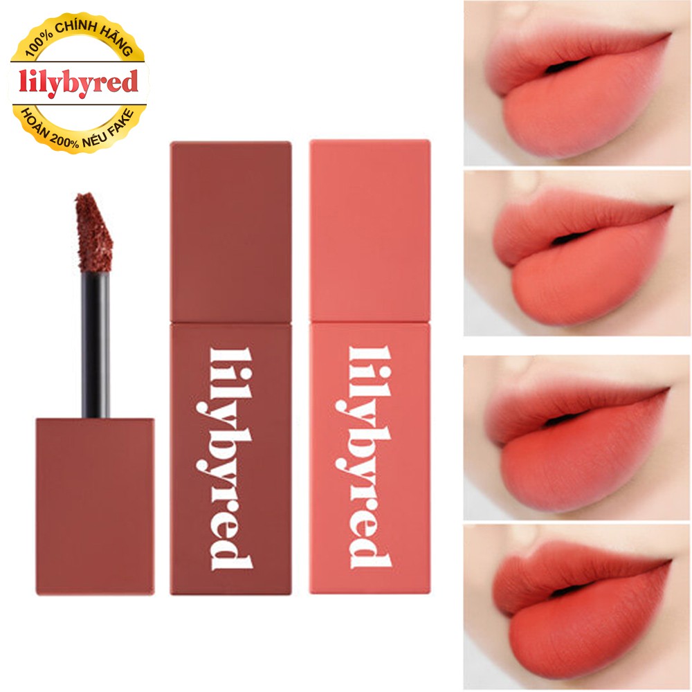 Son Kem Lì LILYBYRED Romantic Liar Mousse Tint Siêu Mịn Môi