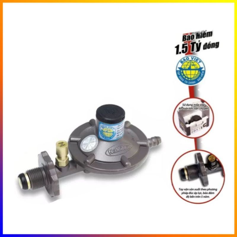 Van điều áp bếp gas - Namilux -NA-336-VN- Đóng ngắt tự động - Van ga thấp áp