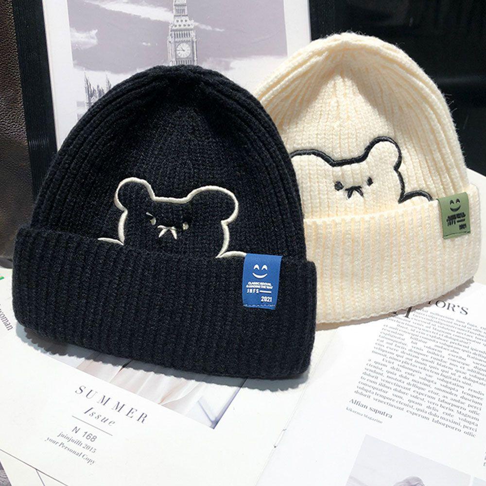 Mũ Dệt Kim Thêu Họa Tiết Thời Trang Mùa Đông Ấm Áp