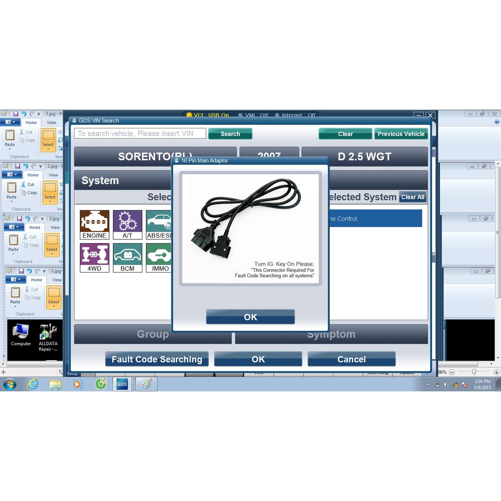 Máy đọc lỗi GDS cho xe Hyundai Kia