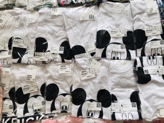 Set 3 món MICKEY Authentic đủ size 4 tháng - 4 tuổi