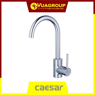 Bộ vòi bếp nóng lạnh gắn chậu caesar K695C bao gồm dây cấp