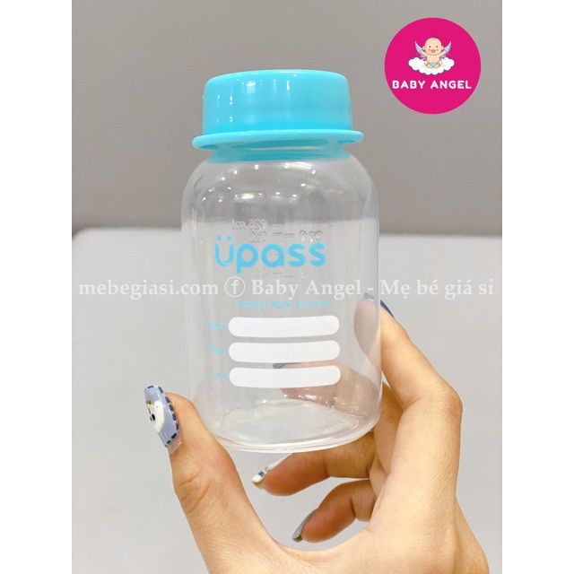 P Bộ 3 bình trữ sữa 125ml Upass UP0030N ( Thái Lan ) 44 6