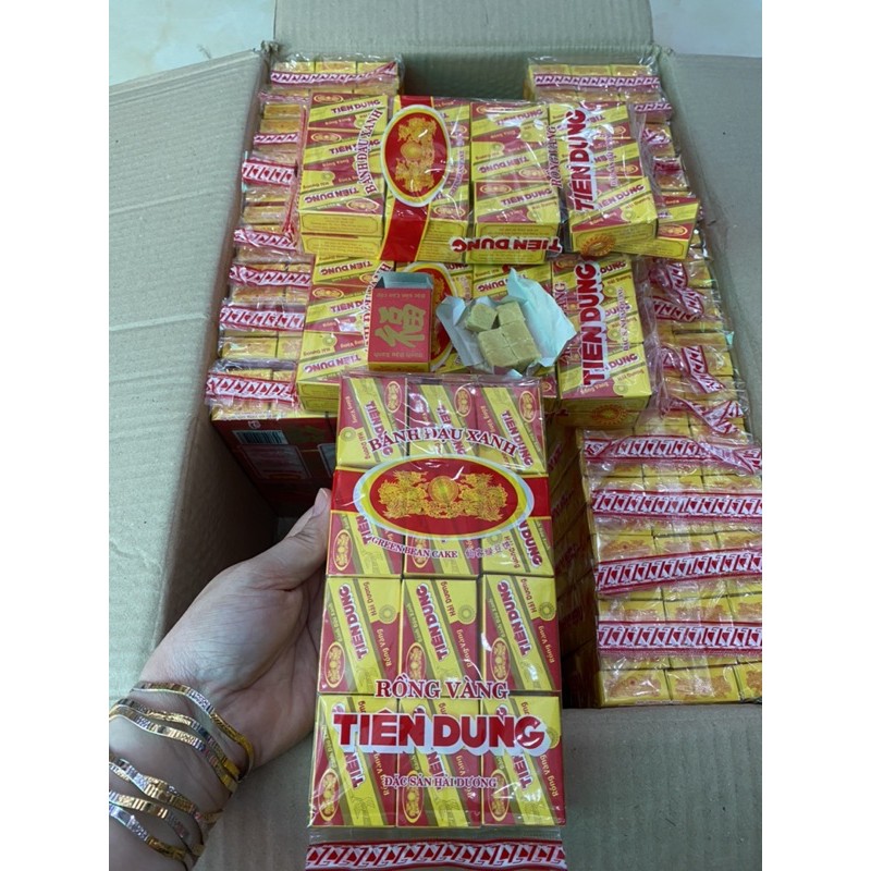 Bánh đậu xanh Rồng Vàng Tiên Dung 360g - Đặc sản Hải Dương