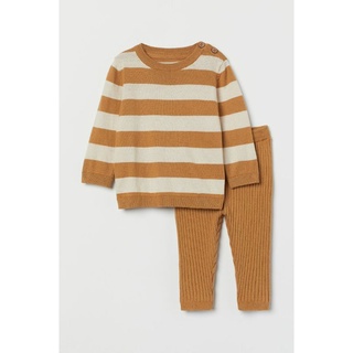Bộ quần áo len cho bé trai h.m a.uth size 6/9m đến 3/4y
