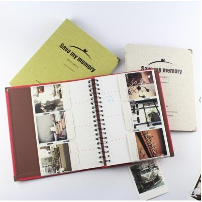 Album 7x10cm, có thể ghi chữ, có thể thêm ảnh dán tùy ý, album đựng ảnh