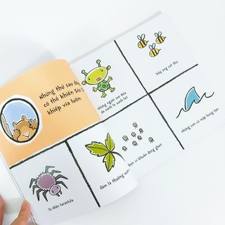 Sách - Sóc sợ sệt 4 cuốn (dành cho bé 5+)