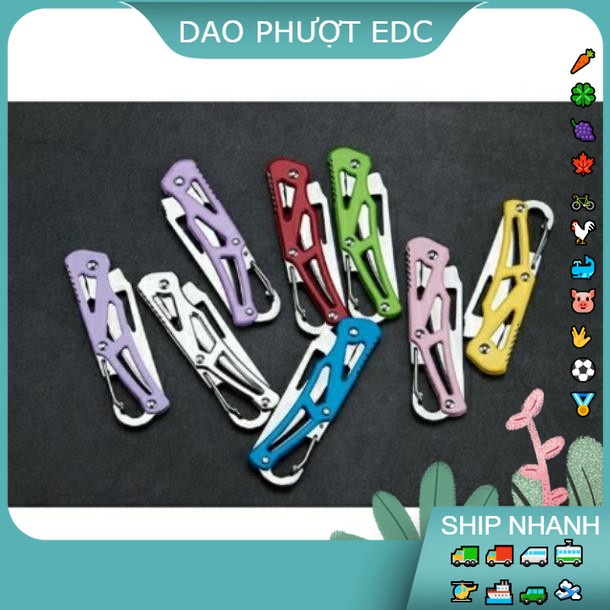 Dao Phượt Mini EDC Cao Cấp Giá Rẻ - Thích Hộp Treo Móc Khóa
