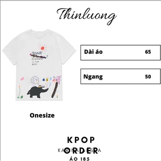( Sẵn) 🧚 Áo thun Jennie a little Elephant