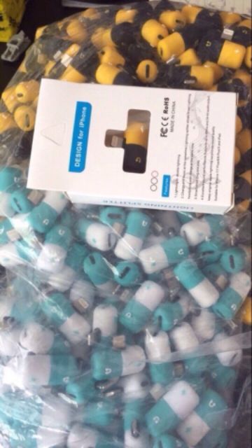 Jack chuyển vừa sạc vừa nghe nhạc đàm thoại loại xịn cho IP6 7