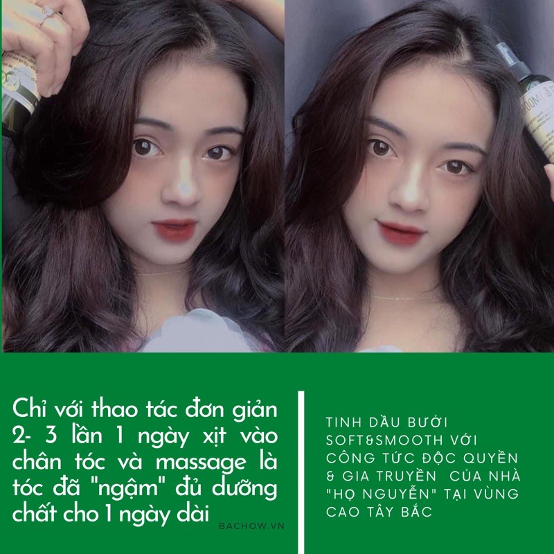 [ GIA TRUYỀN & SIÊU MỌC TÓC ] TINH DẦU BƯỞI NGUYÊN CHẤT 100% HANDMADE SOFT&SMOOTH | BigBuy360 - bigbuy360.vn