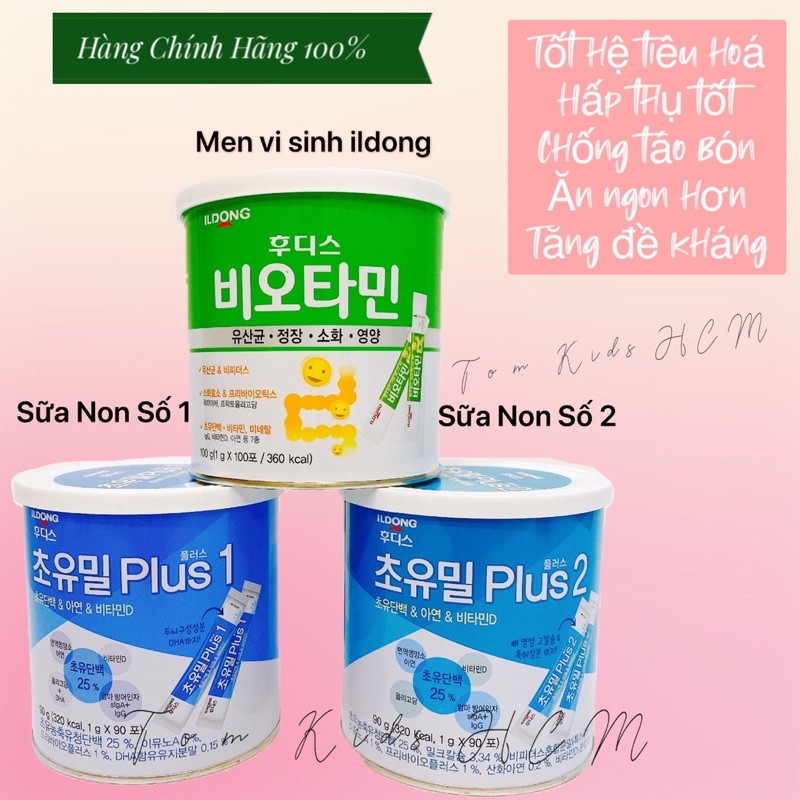 Sữa non / Men Ildong Hàn Quốc date 2024