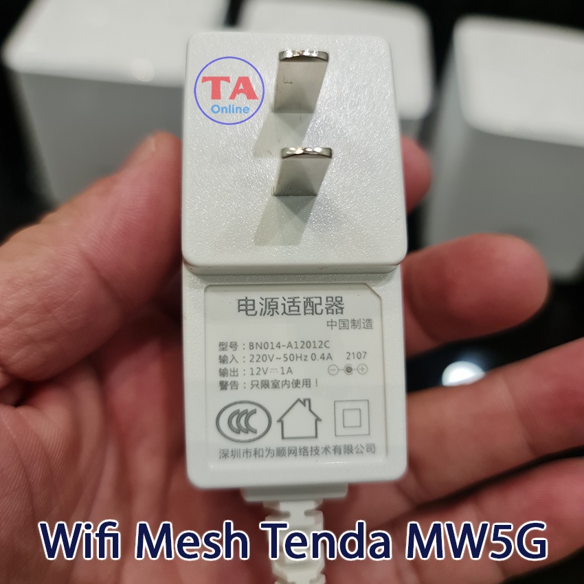 Wifi Mesh Tenda MW5G Cổng WAN LAN 1Gb Giải Pháp Wifi Cho Căn Hộ Nhà Phố