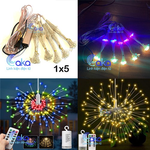 Tphcm Đèn trang trí led pháo hoa, đèn trang trí lễ tết, noel, nhà cửa sân vườn