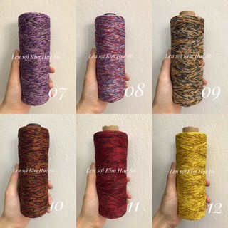 Sợi dệt loang (từ màu 21 đến màu 24)