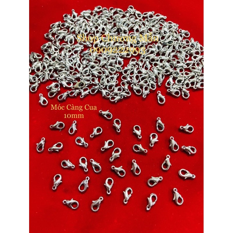 100 Cái Móc Càng Cua 10mm Làm Trang Sức Handmade Giá Sỉ