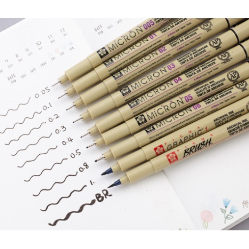 Bút Line Kĩ Thuật Kháng Nước  SAKURA PIGMA MICRON